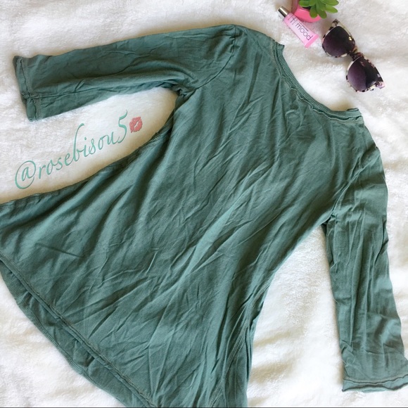 HP🤰🏼{LIZ LANGE MATERNITY} Soft 3/4 Sleeve Jersey - Picture 7 of 8